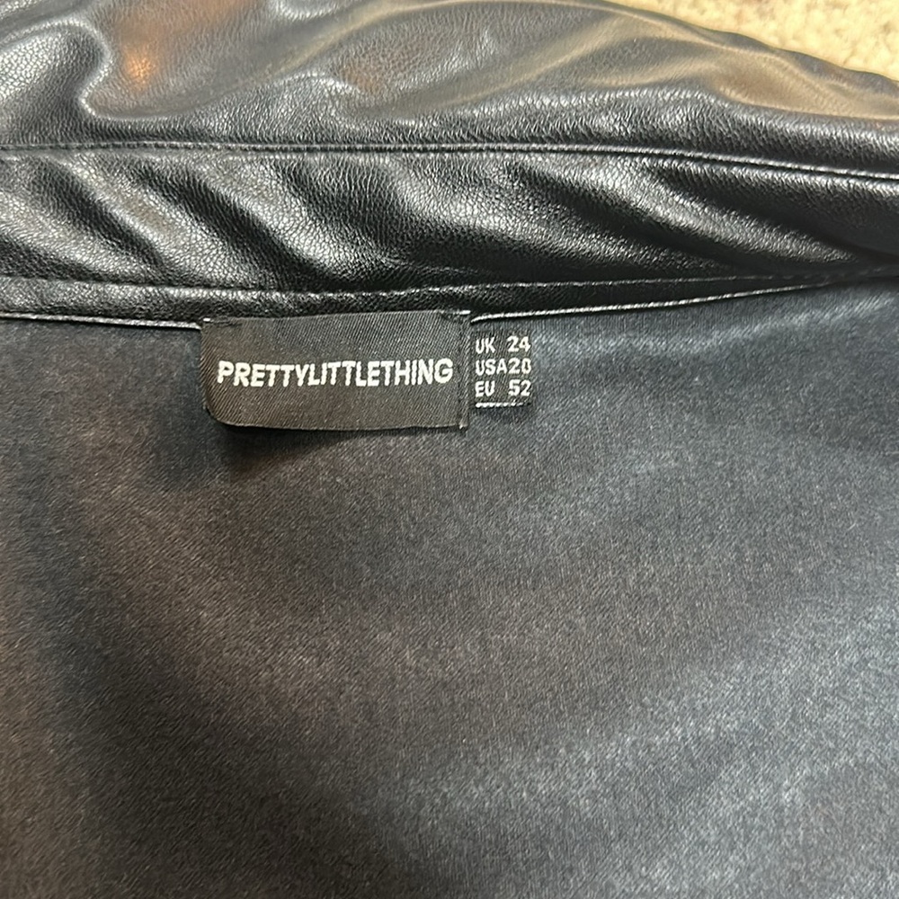 Leather Look Jacket - image 6